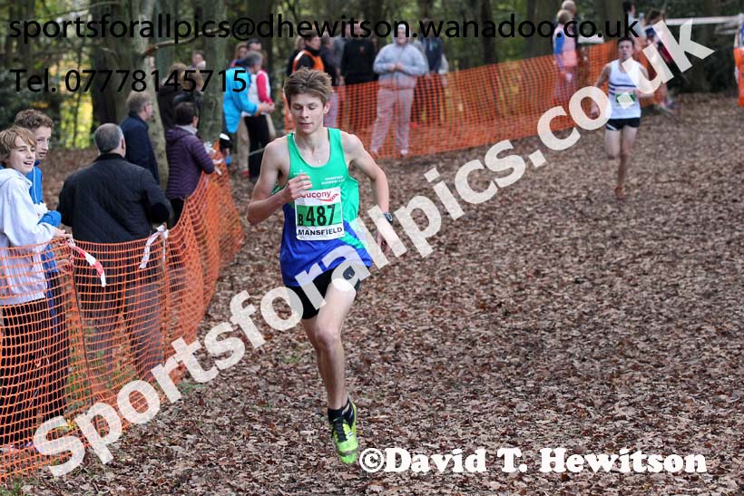 Mens under-17s National Cross Country Relays. Photo: David T. Hewitson/Sports for All Pics